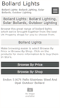 Mobile Screenshot of bollardlights.co.uk